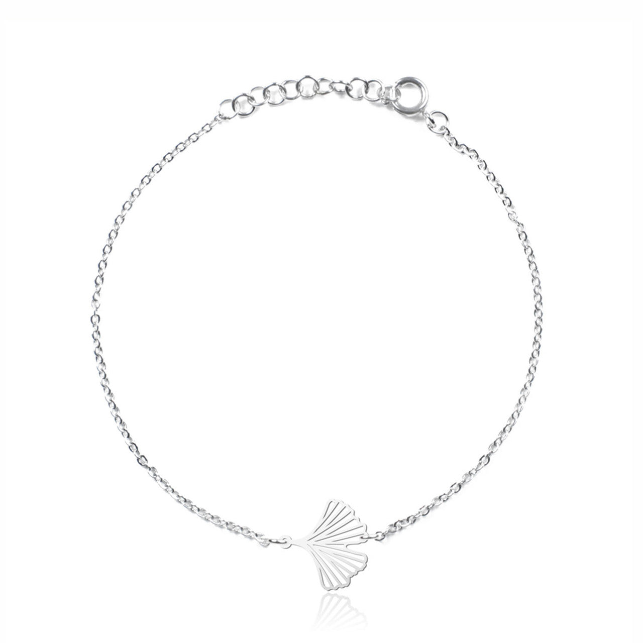 Bracelet online in silver ,Ginkgo