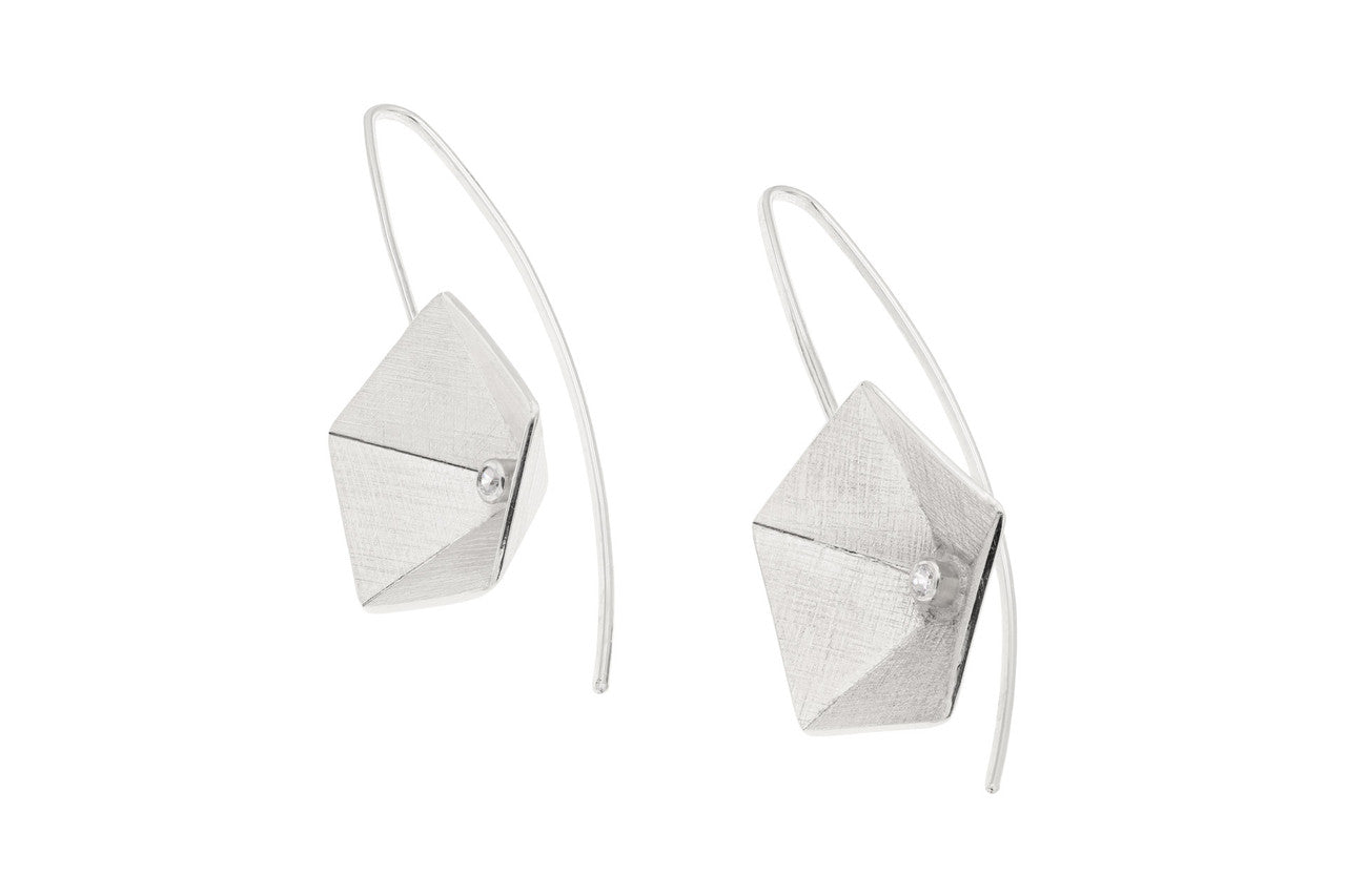 Deco_Echo_Poland_handmade_jewellery_earrings_sterling_silver_geometric_open_flower_drop_earrings