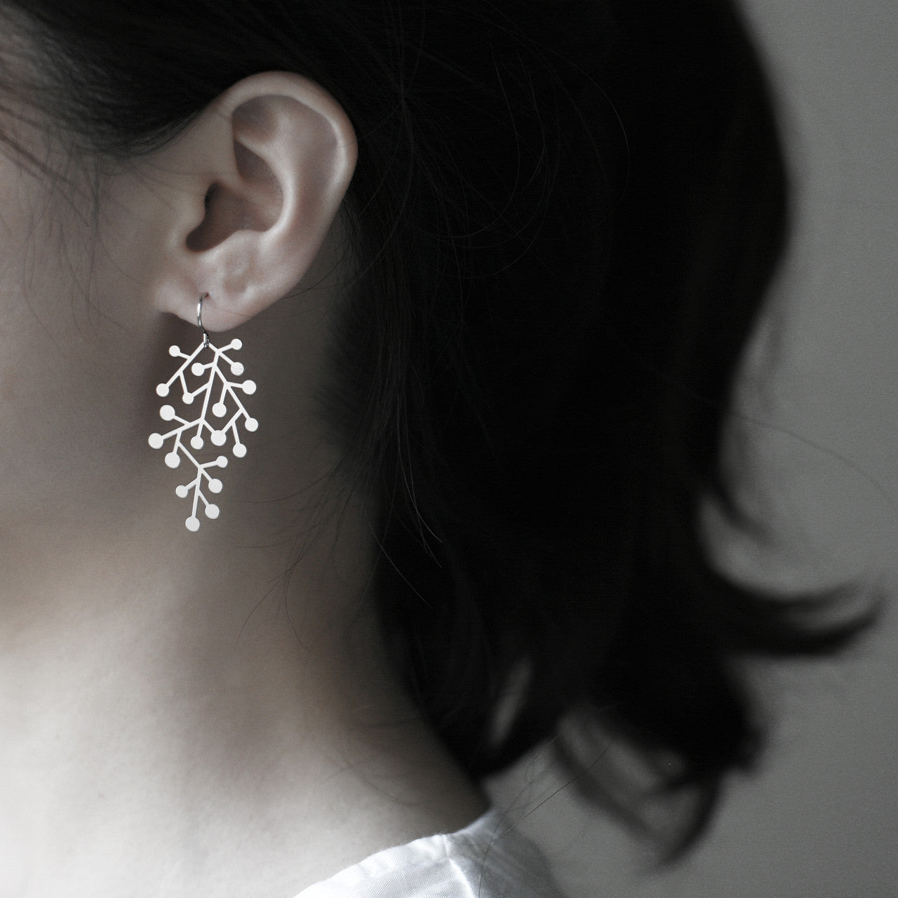 Moorigin  jewellery Snow Days earrings