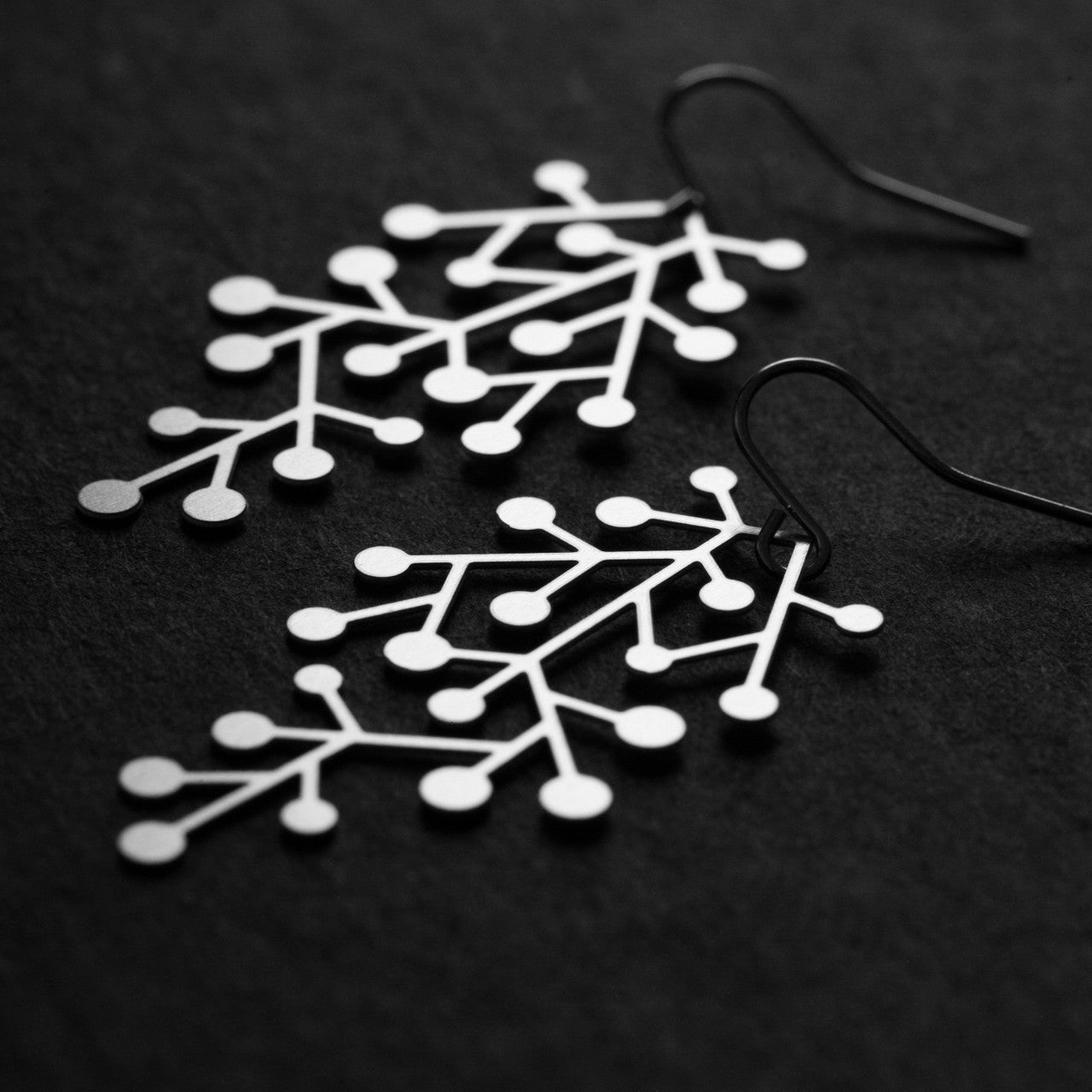 Moorigin  jewellery Snow Days earrings