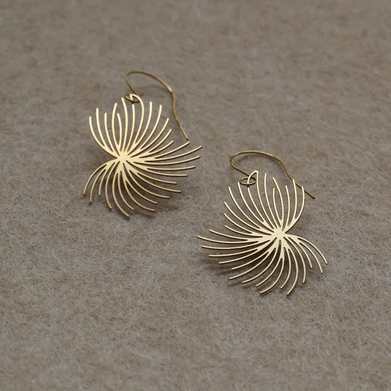 Dandelion Earrings S - Gold