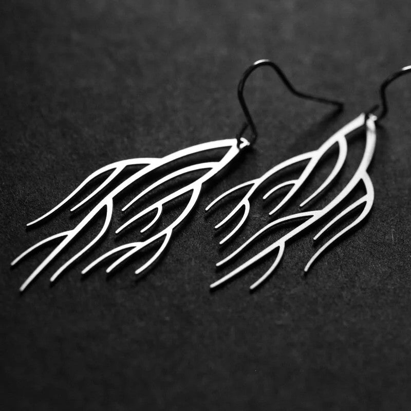 Quiet Earrings - Silver