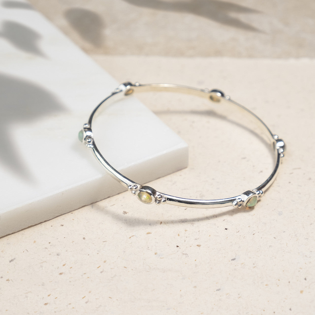 Charlotte's Web - Holi Jewel Opal Bangle