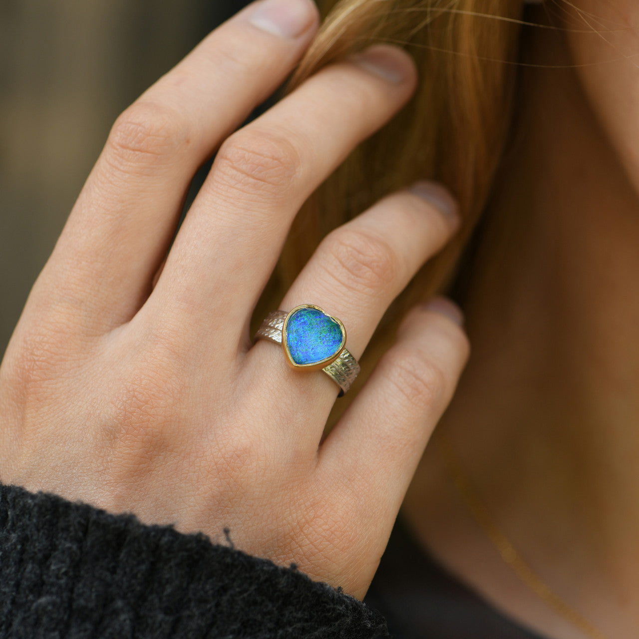 Efstathia_handmade_jewellery_Greece_sterling_silver_gold_plating_opal_heart_ring