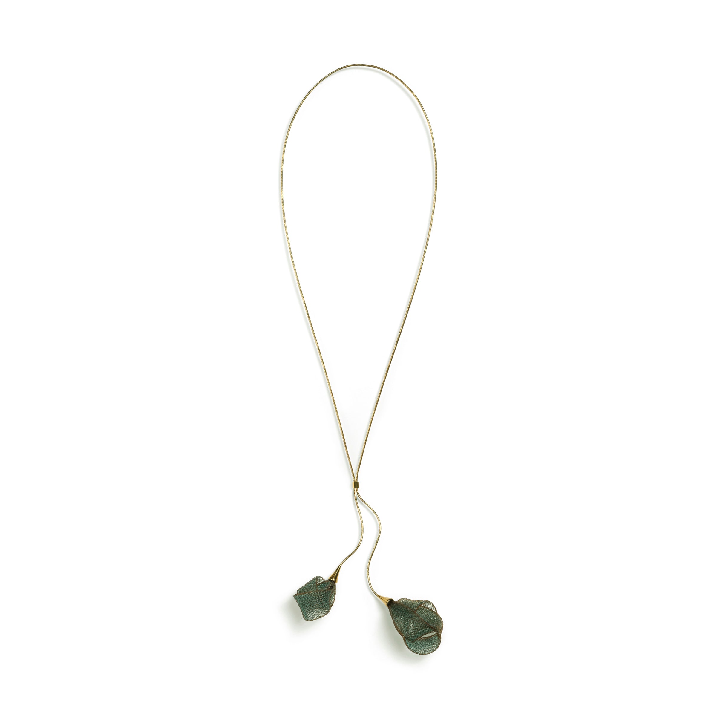 Green Deliee Long Necklace