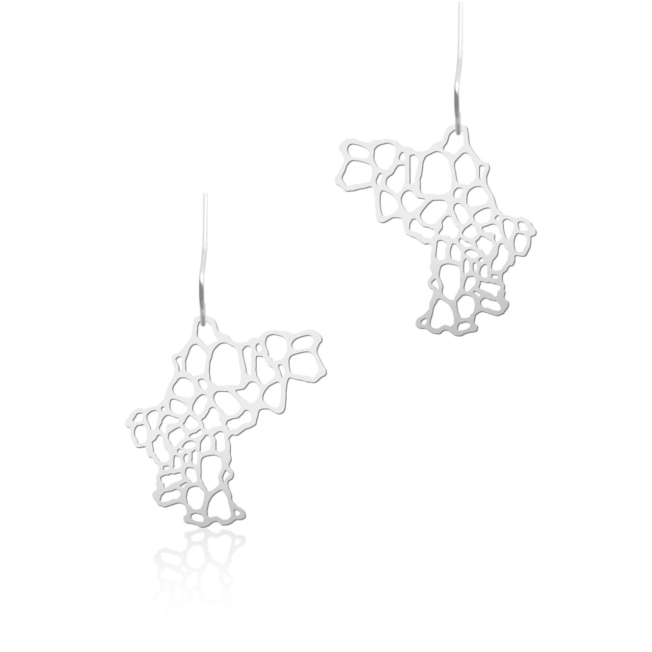 Moorigin_laser_cut_lightweight_jewellery_earrings_drop_stainless_steel_weathered_rock_geometric