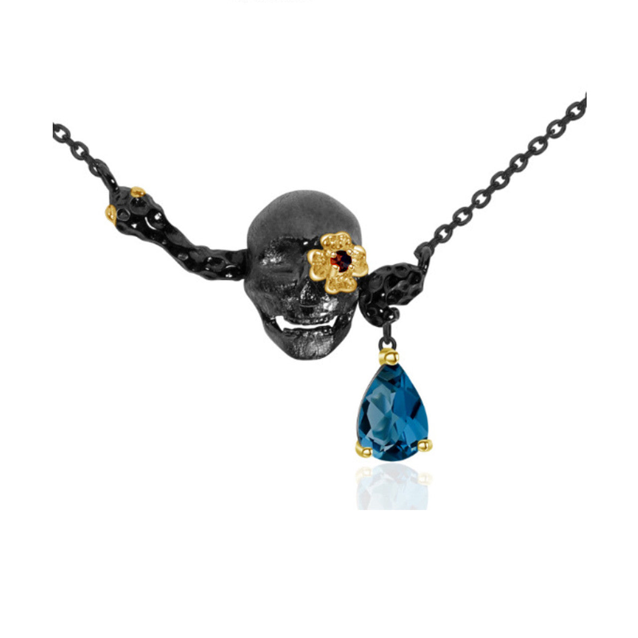 Muerto Skull Necklace