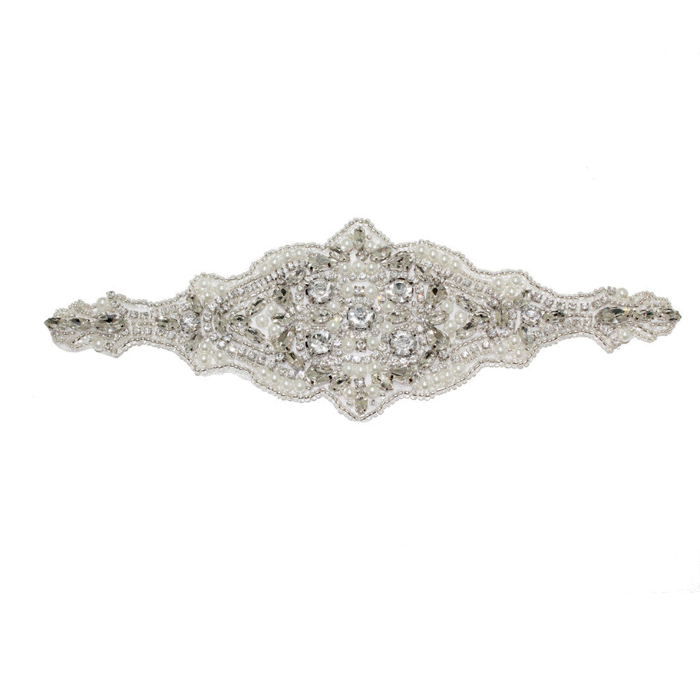 'Gisele' Bridal Belt Applicate