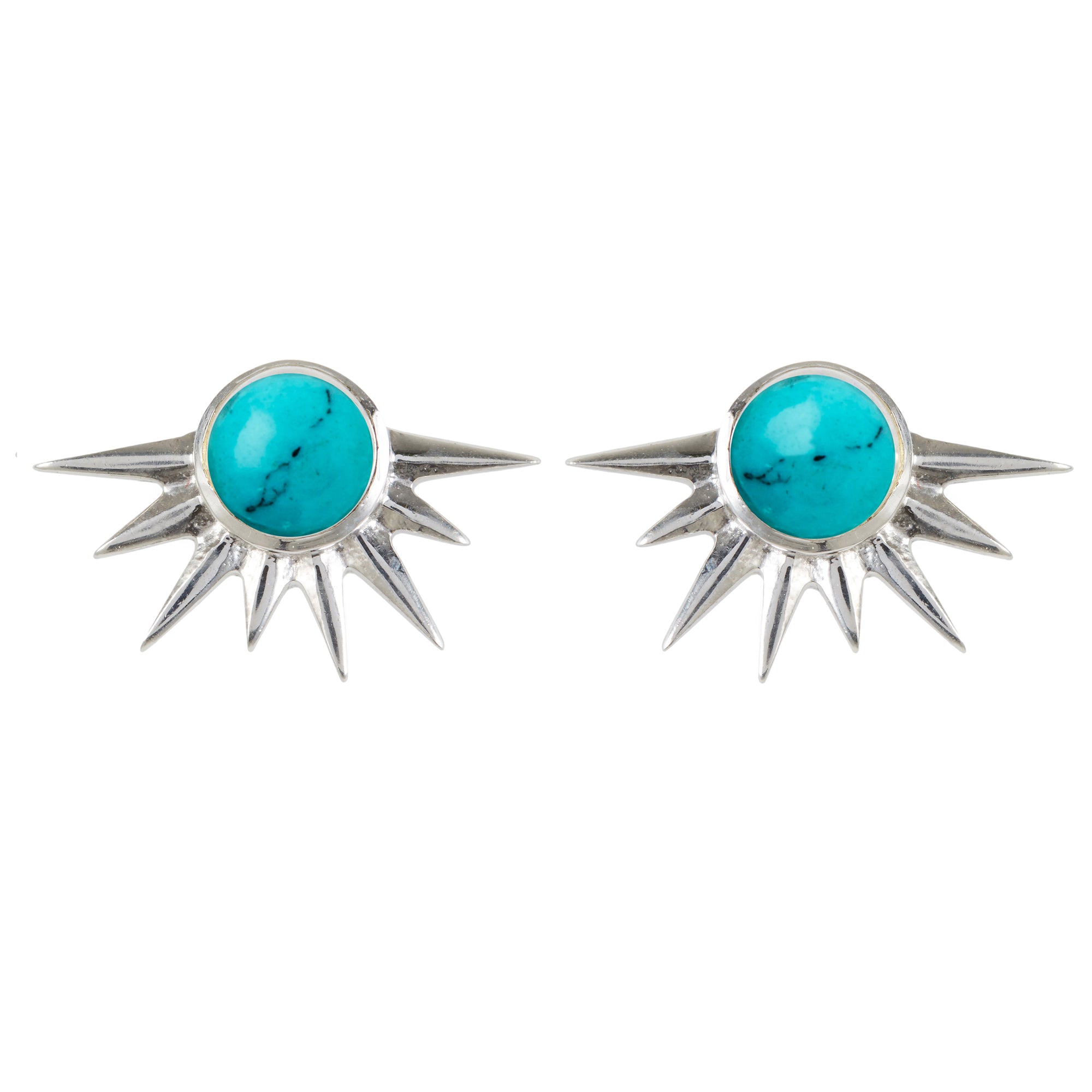 Total Eclipse Studs - Turquoise