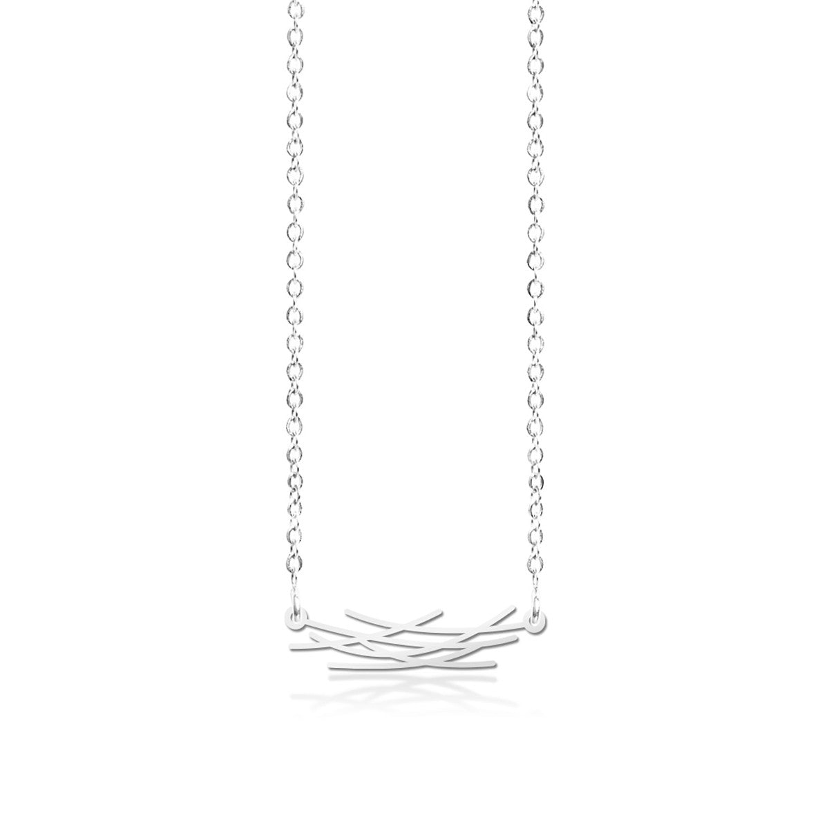 Moorigin_laser_cut_lightweight_jewellery_pendant_necklace_stainless_steel_delicate_rain