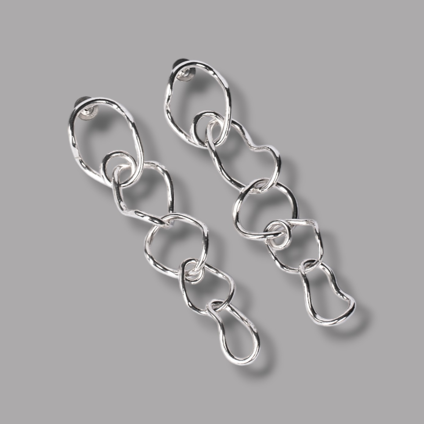 Liquid Chain Earrings