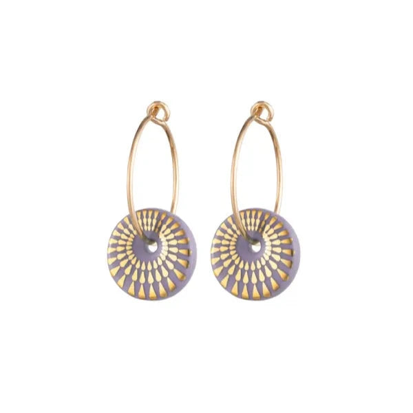 Periwinkle Aida Earrings