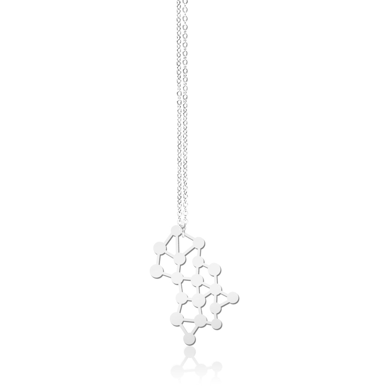 Moorigin_laser_cut_jewellery_stainless_steel_dots_pendant_necklace_lightweight_jewellery