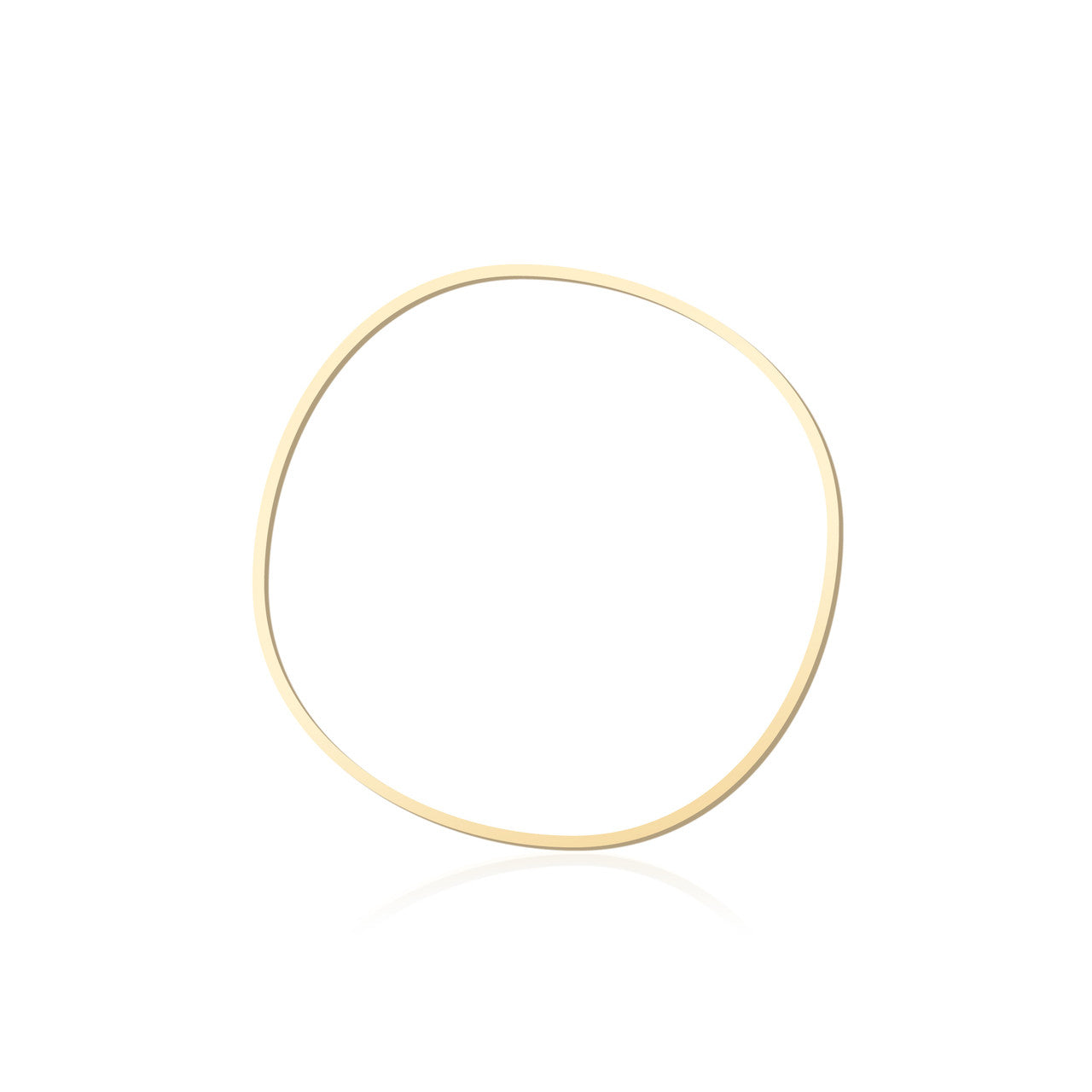 Moorigin gold trickle bangle stainless steel organic