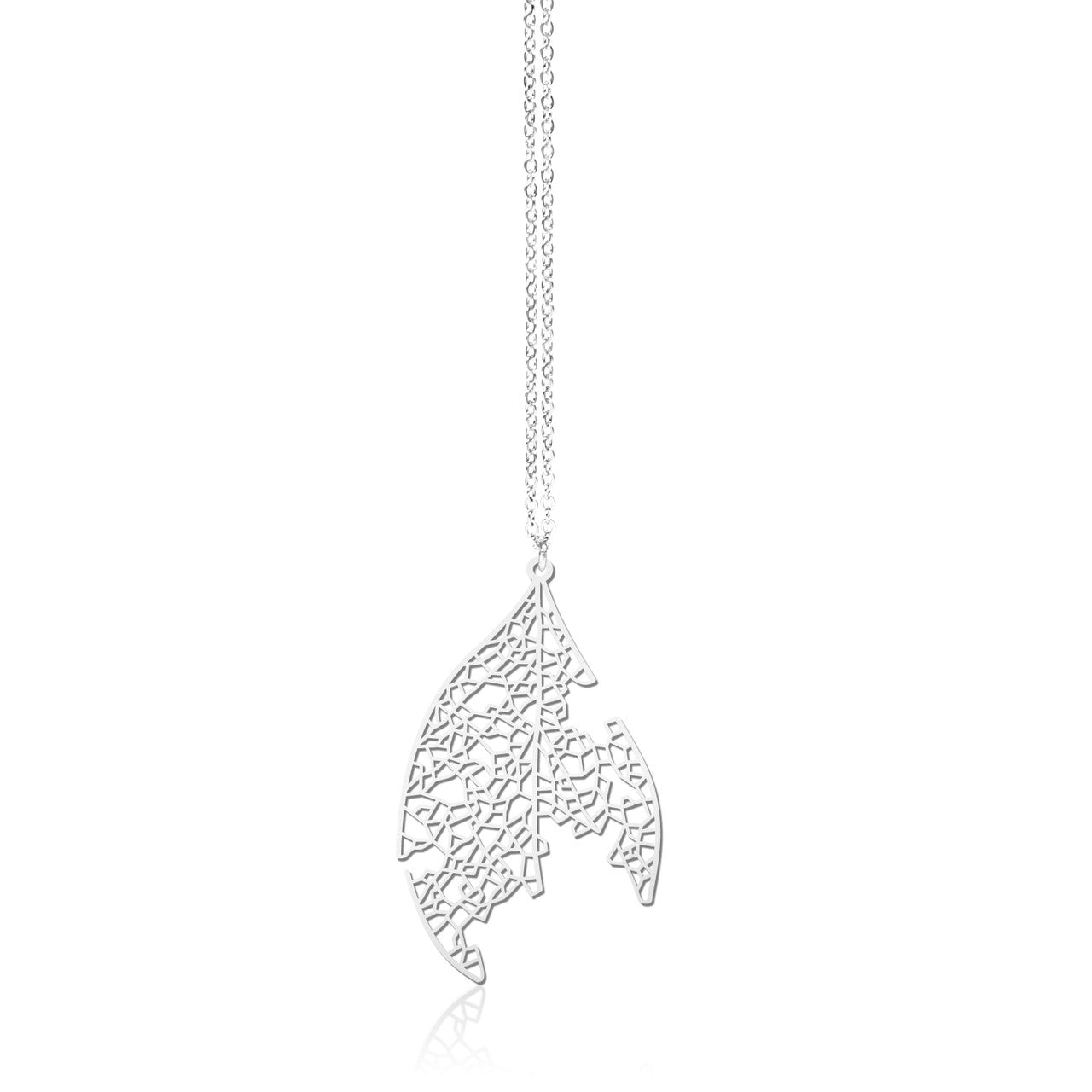 necklace_pendant_Moorigin_ash_silver_plated_stainless_steel_made_in_Taiwan_nature_inspired_jewellery