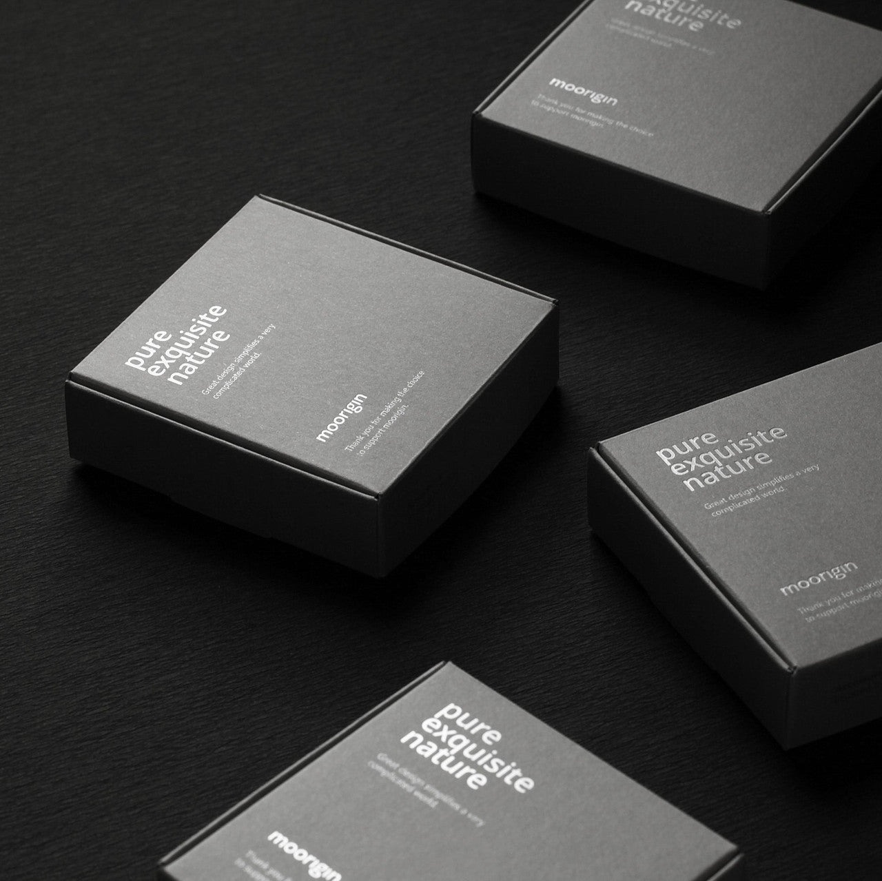 Moorigin  jewellery packaging box design 