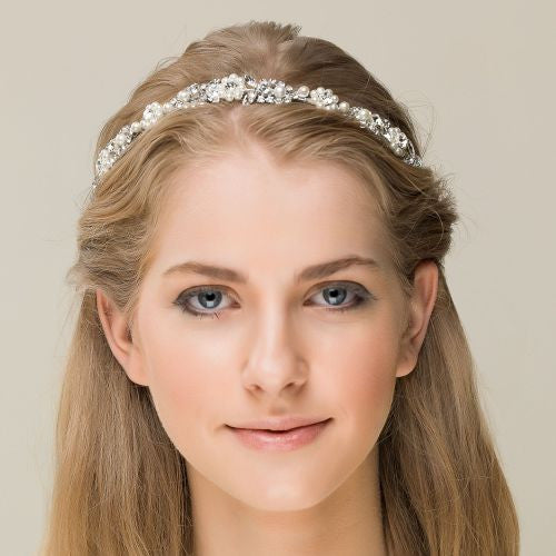 'Lily' Flower of Elegance Slim Hair Band