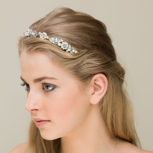 'Lily' Flower of Elegance Slim Hair Band