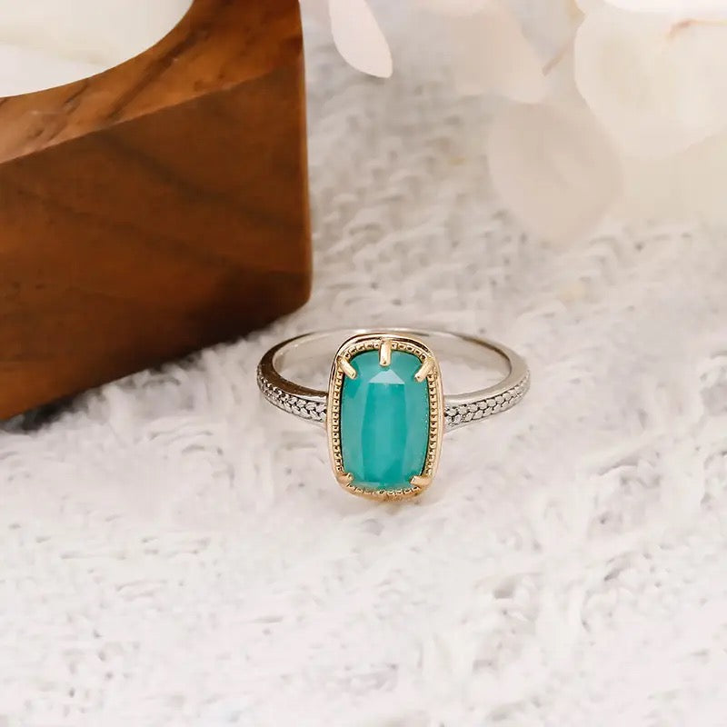 Turquoise & Silver Ring