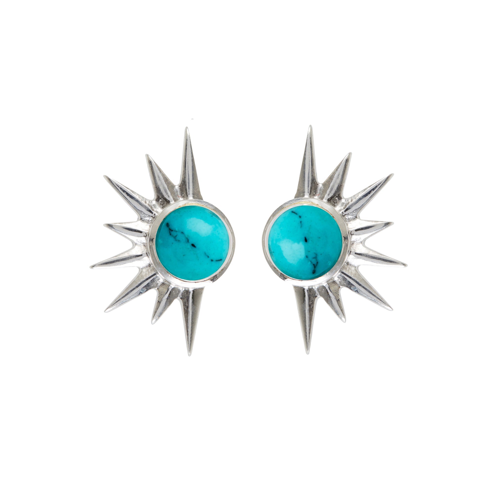 Total Eclipse Studs - Turquoise